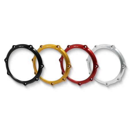 CAC03_FRAME Clear cover oil bath clutch only frame Ducati Hypermotard 698 Mono 2024+ CNC Racing