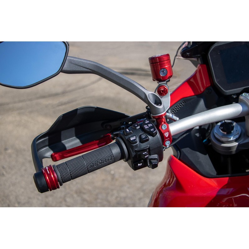 CM240_01 Contrappesi terminali manubrio Multistrada V4 e Ducati Hypermotard V2 Sp 2026+ CNC Racing