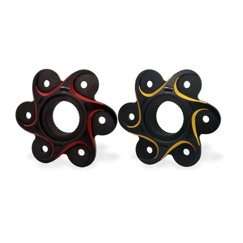 FL507_BIC Rear sprocket flange Bicolor Ducati Streetfighter V4 S 2020+ CNC Racing