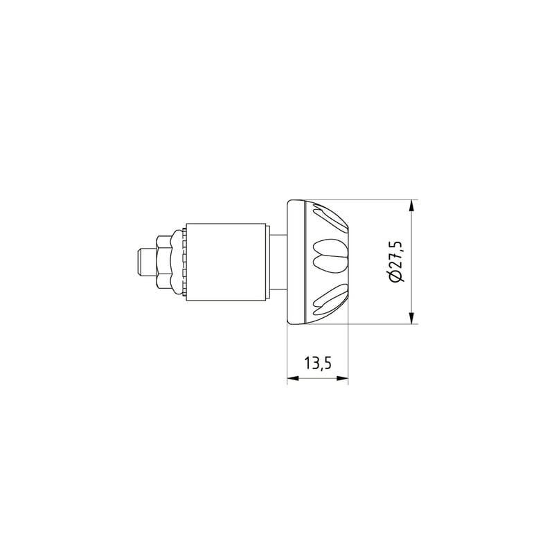 CM239_DUCATI Handlebar ends Blaze Ducati CNC Racing CM239