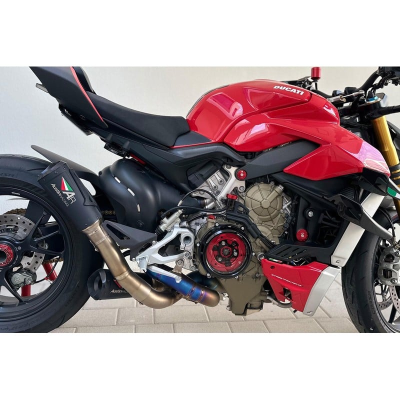 Carter trasparente per frizioni ad olio Pramac Racing Limited Edition Ducati Streetfighter V4 S 2020+ CNC Racing