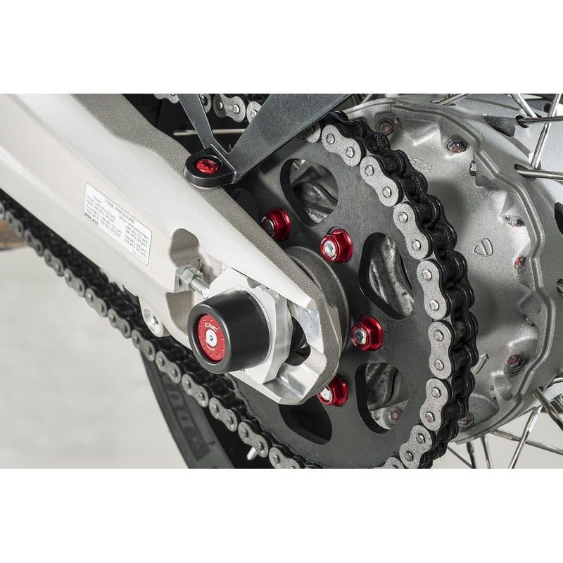 DA384_02 NUTS RING GEAR M10X1.0 Ducati Desertx 937 2022+ CNC Racing
