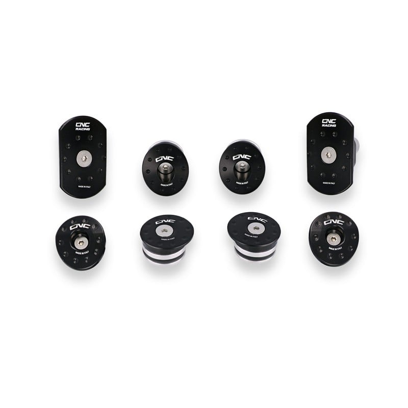 TT346 FRAME CAPS KIT Mv Agusta Brutale 4 1090 Corsa 2013+ CNC Racing