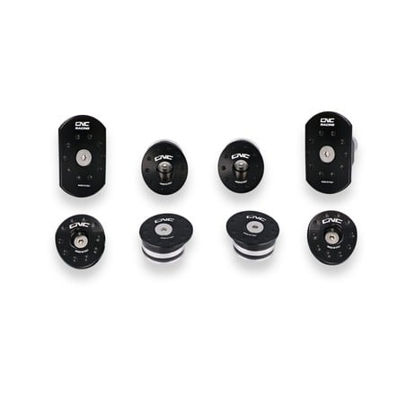 TT346 FRAME CAPS KIT Mv Agusta Brutale 4 1090 Corsa 2013+ CNC Racing