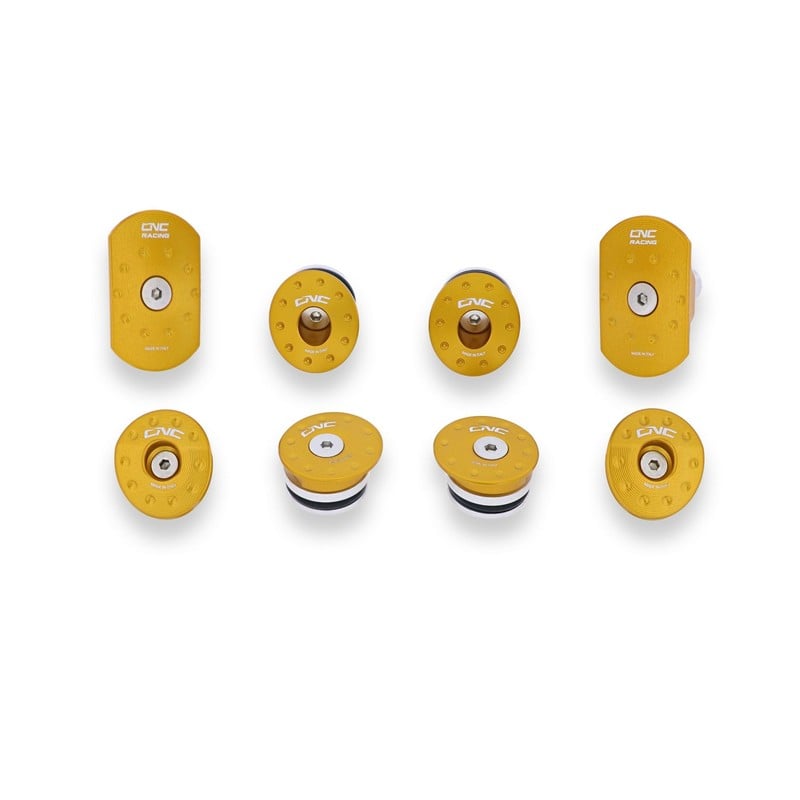 TT346 FRAME CAPS KIT Mv Agusta Brutale 4 1090 Corsa 2013+ CNC Racing