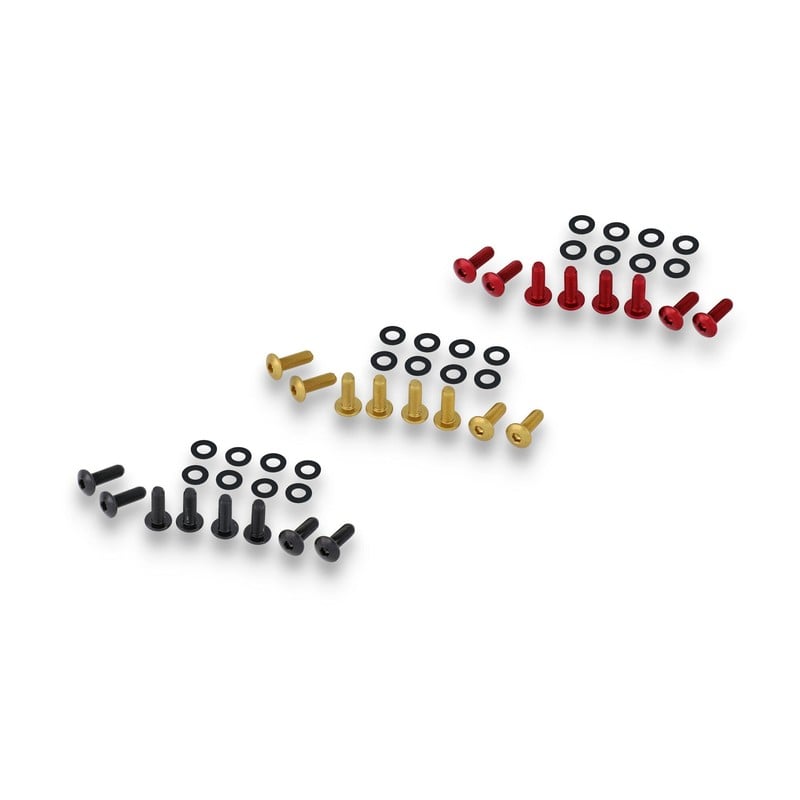 KV433_01 Kit viti cupolino originale Ducati Superbike 1098 R 2008+ CNC Racing
