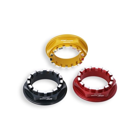 DA502_DUCATI Rear wheel nut LH BICOLOR Ducati CNC Racing DA502