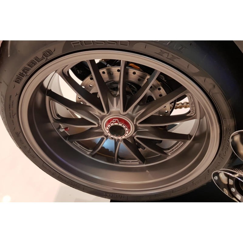 DA501_01_DUCATI Rear wheel nut RH BICOLOR Ducati CNC Racing DA501_01