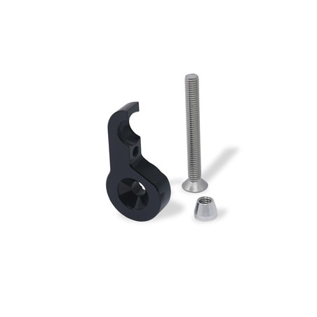 MRA02_APRILIA M8 Screw Adapter for bar end mirror Rocket LHS Aprilia CNC Racing MRA02