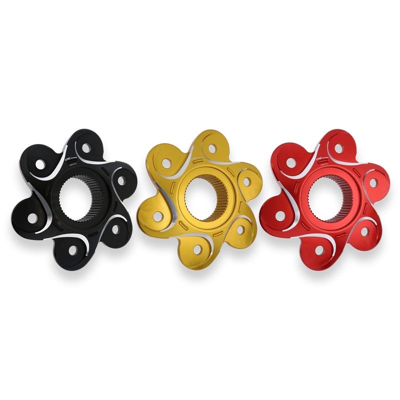 Flangia portacorona Bicolor Ducati CNC Racing FL504_RIP