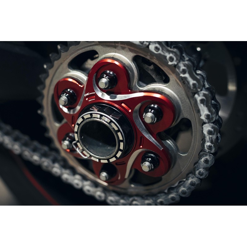 Flangia portacorona Bicolor Ducati CNC Racing FL504_RIP