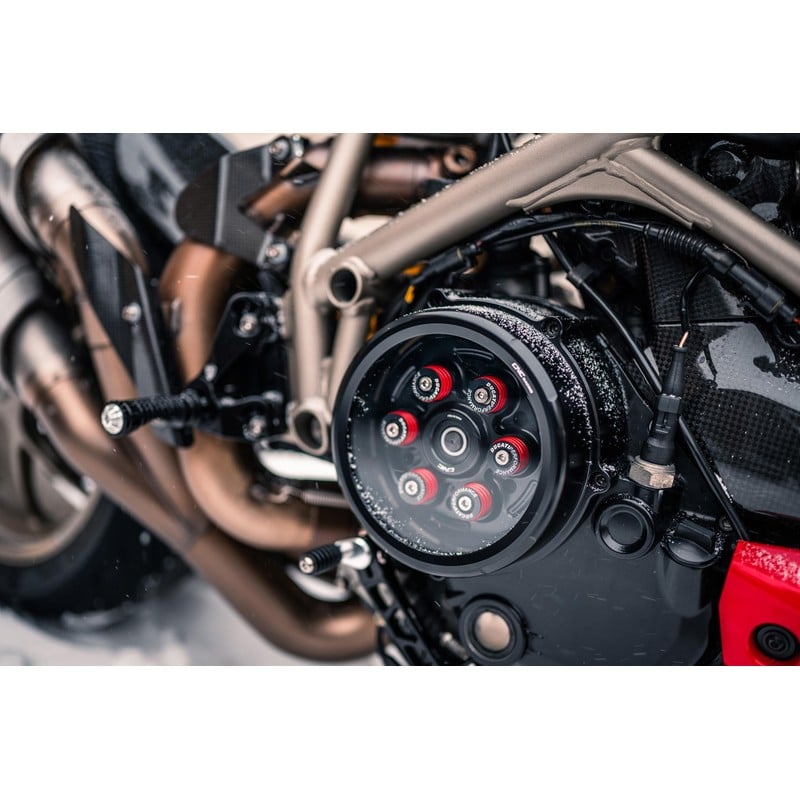 CA400_DUCATI Clear cover dry clutch Ducati CNC Racing CA400