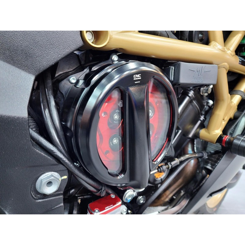 CA301 Carter frizione trasparente con comando a filo Mv Agusta Brutale 3 675 2012+ CNC Racing