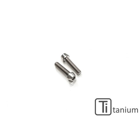 KV427_TI_02_APRILIA Brembo Master Cylinder Clamp screw set (2 pcs) Titanium Aprilia CNC Racing KV427