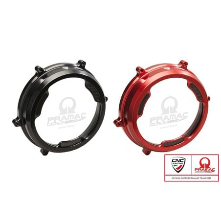 Carter trasparente con inserti in carbonio per frizioni ad olio Pramac Racing Limited Edition Ducati Superbike 1199 Panigale R 2