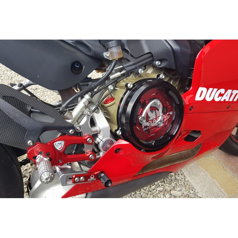 Carter trasparente con inserti in carbonio per frizioni ad olio Pramac Racing Limited Edition Ducati Superbike 1199 Panigale R 2