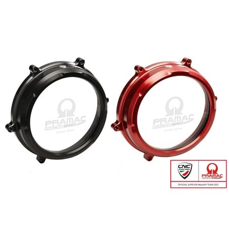 Carter trasparente per frizioni a olio 959 e 1299 Edizione Pramac Racing Limited Edition Ducati Superbike 1199 Panigale R 2013+ 