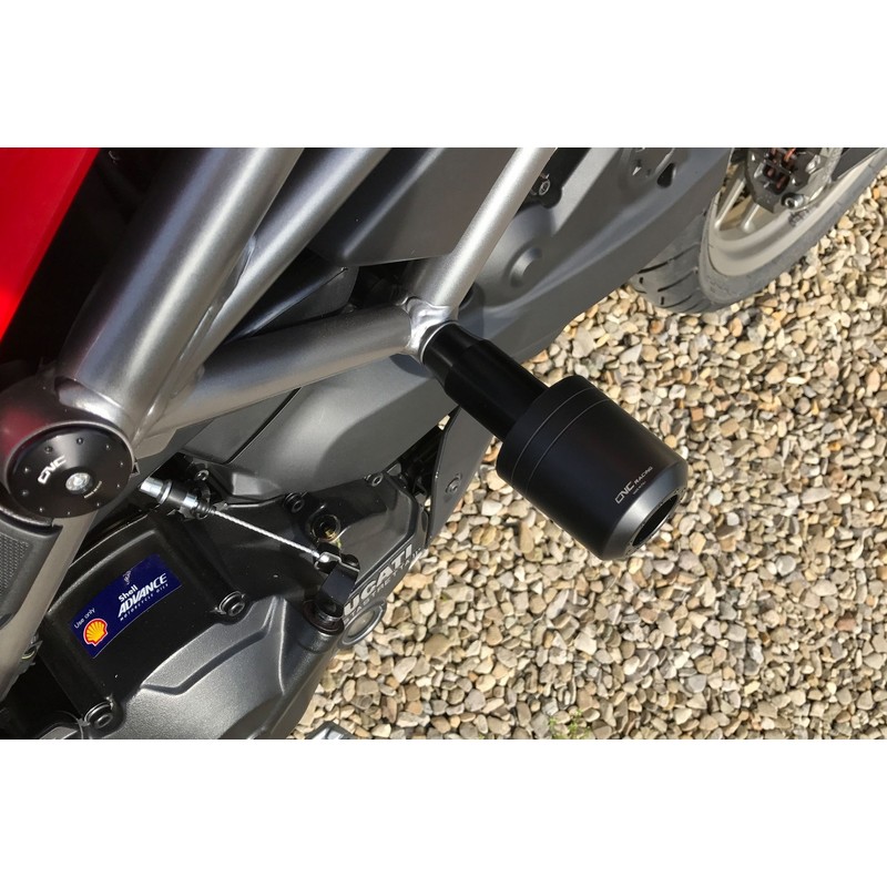 Tamponi protezione telaio Ducati Multistrada 1200 S Pikes Peak 2016+ CNC Racing