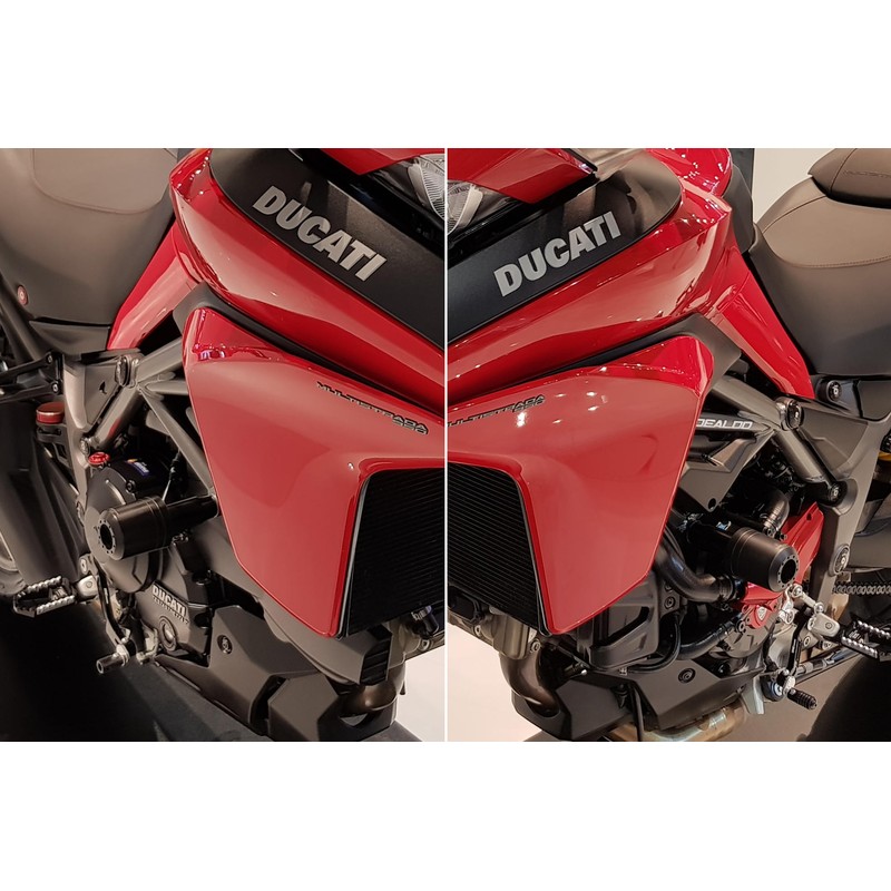 Tamponi protezione telaio Ducati Multistrada 1200 S Pikes Peak 2016+ CNC Racing