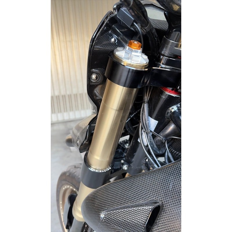 Piastre di sterzo Inferiore per Ducati Hypermotard 1100 Evo Sp 2010+ CNC Racing