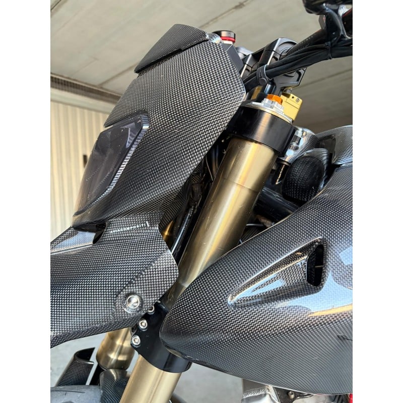 Piastre di sterzo Superiore per Hymperotard Ducati Hypermotard 1100 Evo Sp 2010+ CNC Racing