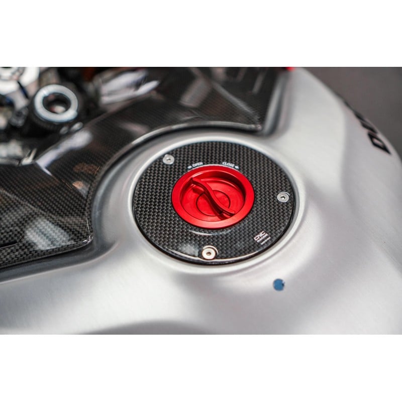 TSB21_MV_AGUSTA Fuel tank cap flange CARBON FIBER Mv Agusta CNC Racing TSB21