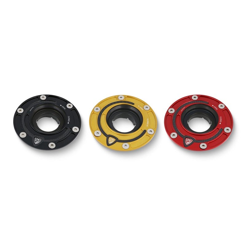 Tappo serbatoio carburante flangia Carbon Moto Guzzi CNC Racing TSB02