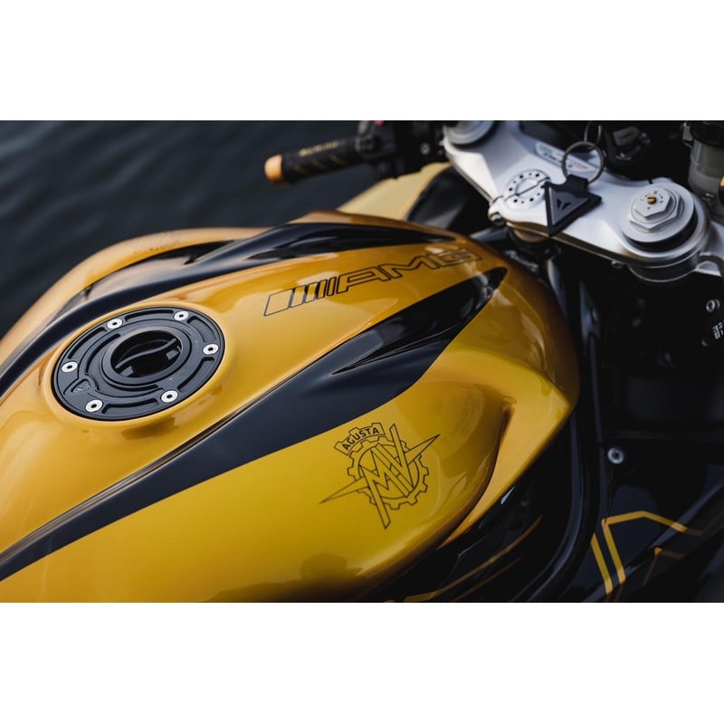 TSB02_MOTO_GUZZI Fuel tank cap flange Carbon Moto Guzzi CNC Racing TSB02