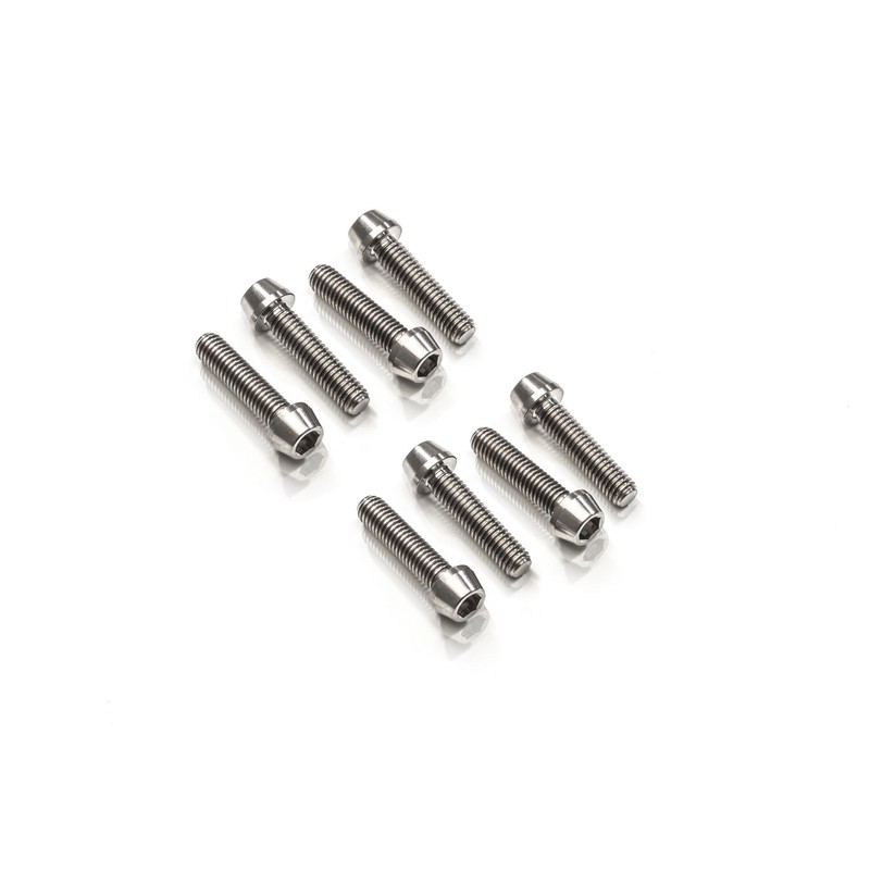 KV426_TI BOTTOM YOKE 848 1198 SCREW KIT TITANIUM Ducati Superbike 1098 R 2008+ CNC Racing