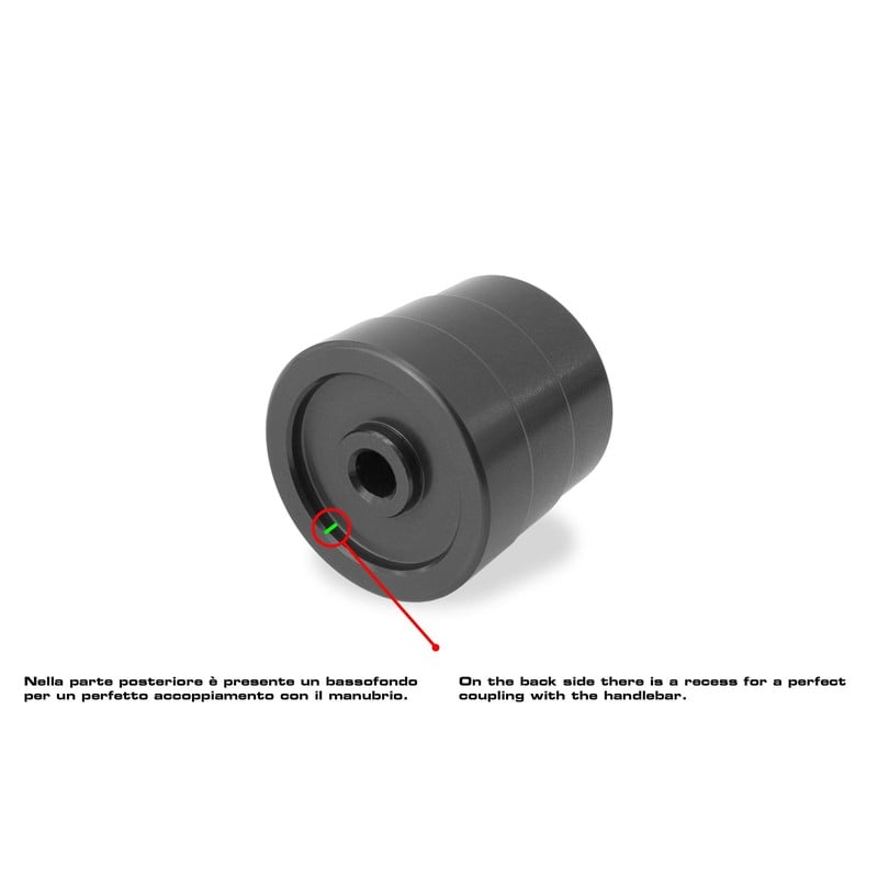 Contrappesi terminali manubrio Gear versione Bicolore Ducati CNC Racing CM238_BIC