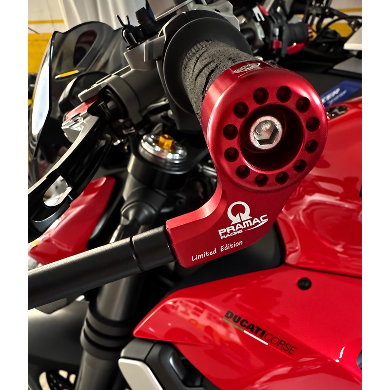 PL200_PR_DUCATI Clutch Guard Race Protezione leva frizione Pramac Rracing Limited Edition Ducati CNC