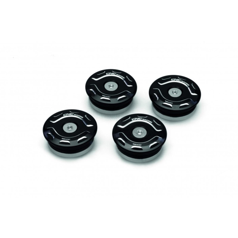 TCT01_BIC FRAME SLIDER CAPS KIT BICOLOR Ducati Xdiavel 1262 S 2016+ CNC Racing
