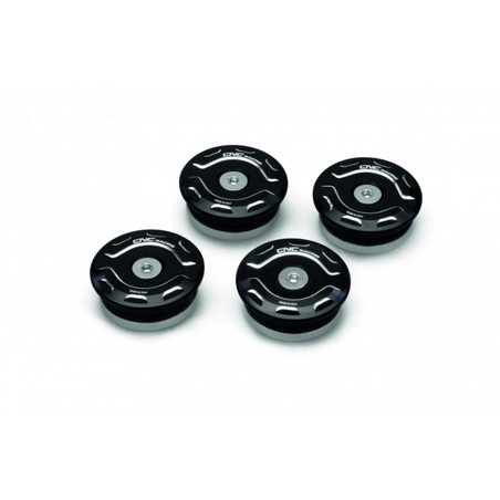 TCT01_BIC FRAME SLIDER CAPS KIT BICOLOR Ducati Xdiavel 1262 S 2016+ CNC Racing