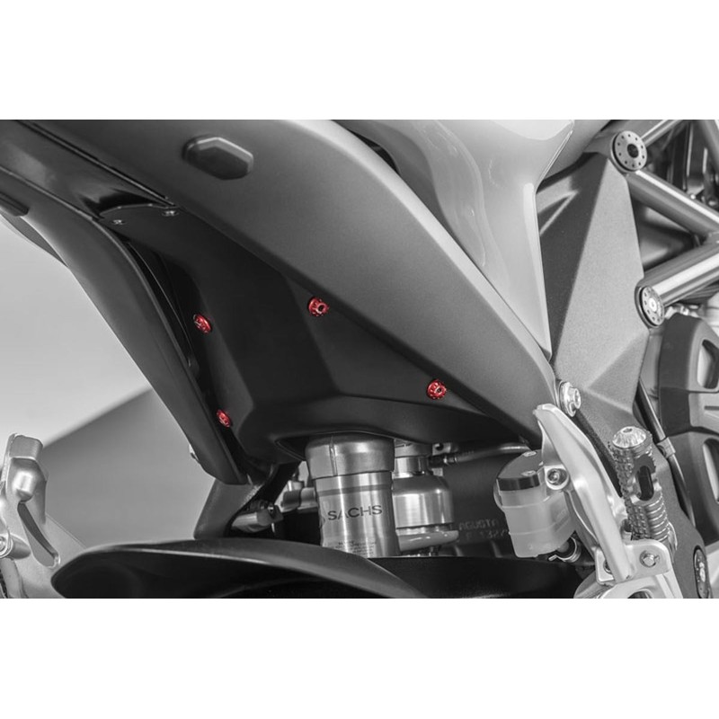 KV336_02 Undertail cover screw set Mv Agusta Turismo Veloce 800 Lusso E3 2015+ CNC Racing