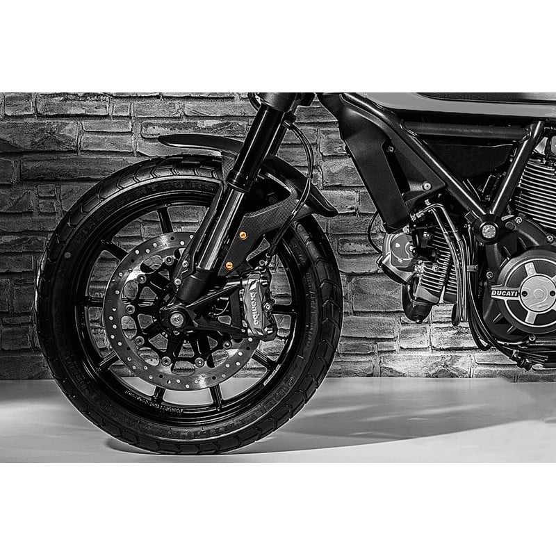 Kit viti parafango anteriore Scrambler Ducati Monster 797 2017+ CNC Racing