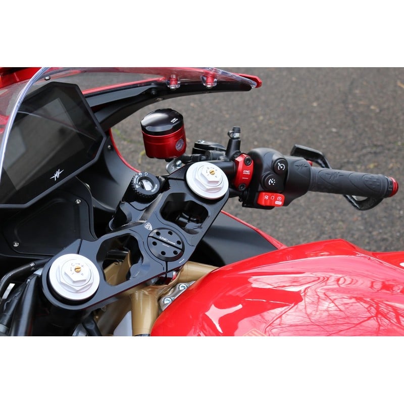 SEB25_MV_AGUSTA Serbatoio olio freno anteriore 25 ml con oblò livello solo corpo Mv Agusta CNC Racin