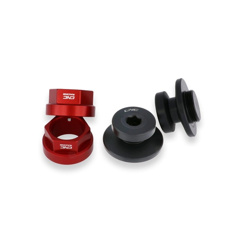 SC200 Rear wheel nuts with rear stand support Ducati Monster 695 2006+ CNC Racing