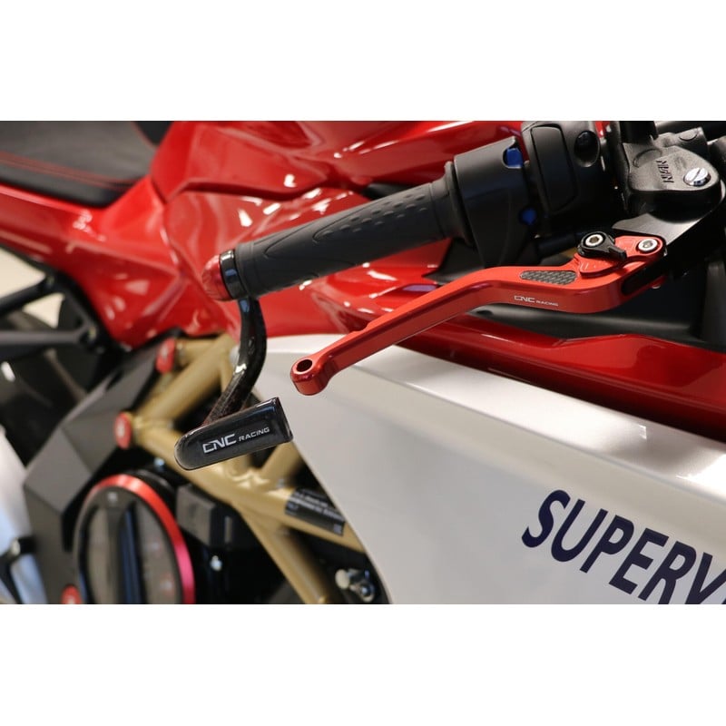 LBL02_DUCATI Long Adjustable 180mm Brake Lever in Billet Aluminum Ducati CNC Racing LBL02