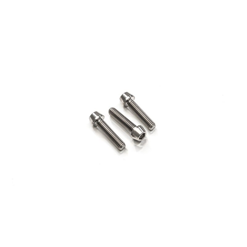 KV389_TI Screws top triple clamp M8x30 (3 pcs) Titanium Ducati Monster 1200 R 2016+ CNC Racing