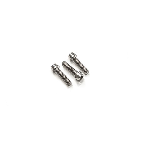 KV388_TI_DUCATI Screws top triple clamp M8x25 (3 pcs) Titanium Ducati CNC Racing KV388_TI