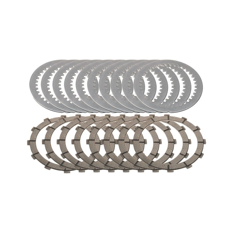 CD004_DUCATI Kit dischi completo ricambio Master Tech 12 denti organico Ducati CNC Racing CD004