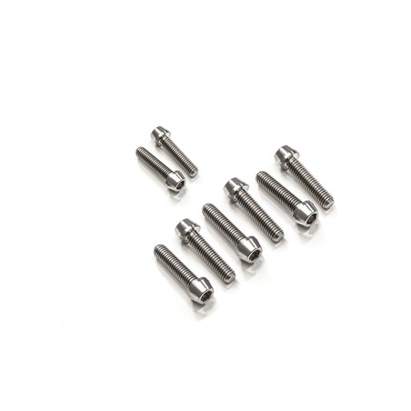 KV425_TI bottom yoke screw kit Titanium Ducati Superbike 1199 Panigale R 2013+ CNC Racing