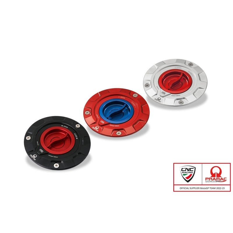 TS423_PR_DUCATI Fuel tank cap Pramac Racing Limited Edition Ducati CNC Racing TS423_PR
