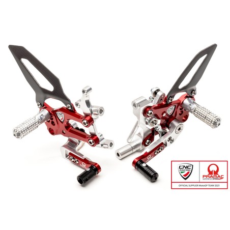 PE400_PR Adjustable rearsets RPS SBK series Team Pramac MotoGP Limited Edition Ducati Superbike 1199