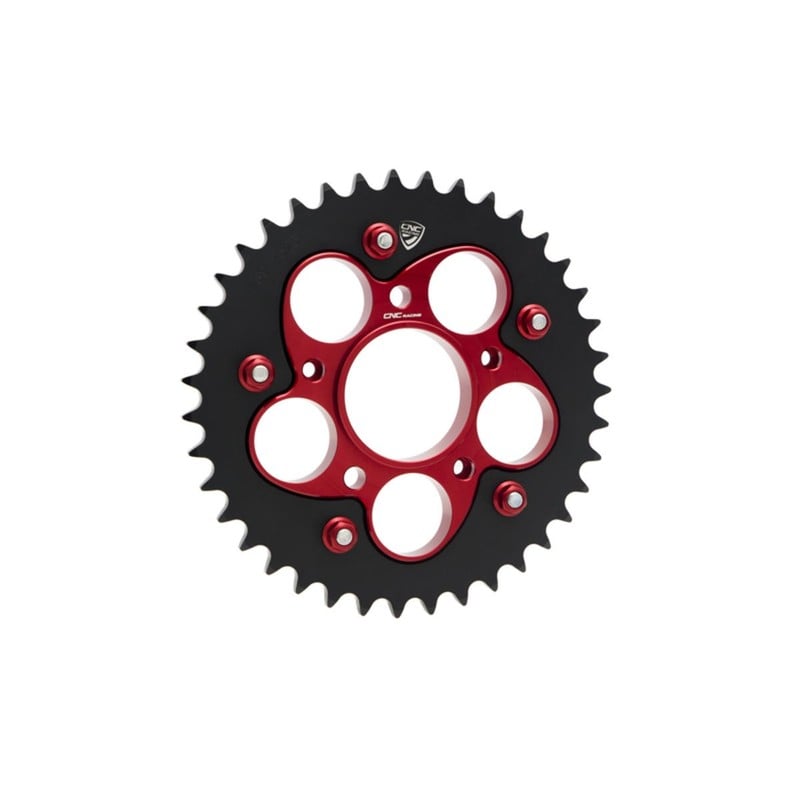 DA385_02_DUCATI Nuts ring gear M8x1.25 Ducati CNC Racing DA385_02