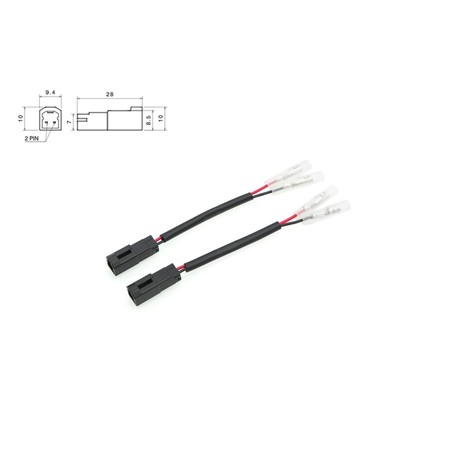 CB001_DUCATI Indicators Cable Kit plugs for Ducati CNC Racing CB001