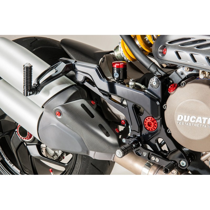 Protezione calore scarico Ducati Monster 1200 S 2014+ CNC Racing