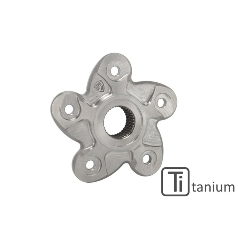 FL503_TI Rear sprocket flange Titanium Ducati Streetfighter 848 2012+ CNC Racing