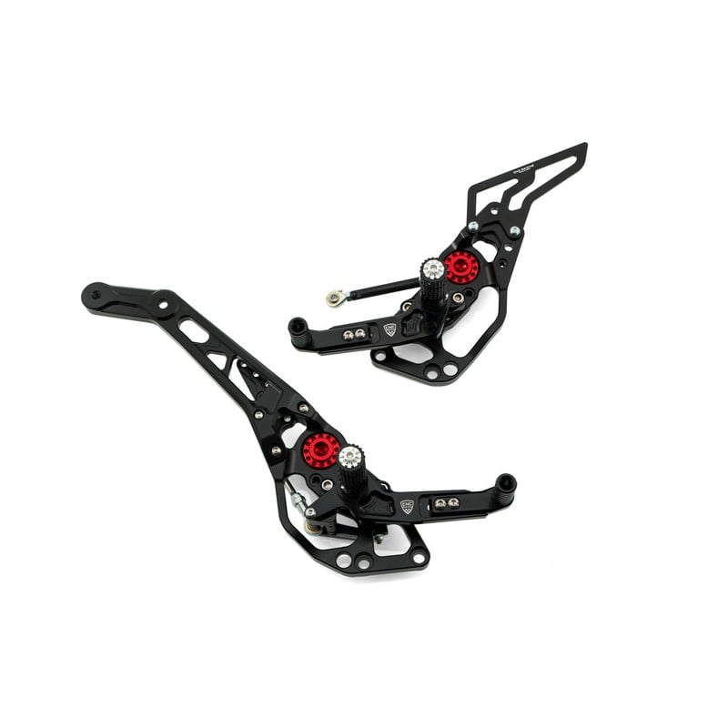 PE430 Adjustable rear sets rider 939 Ducati Hypermotard 821 Sp 2013+ CNC Racing