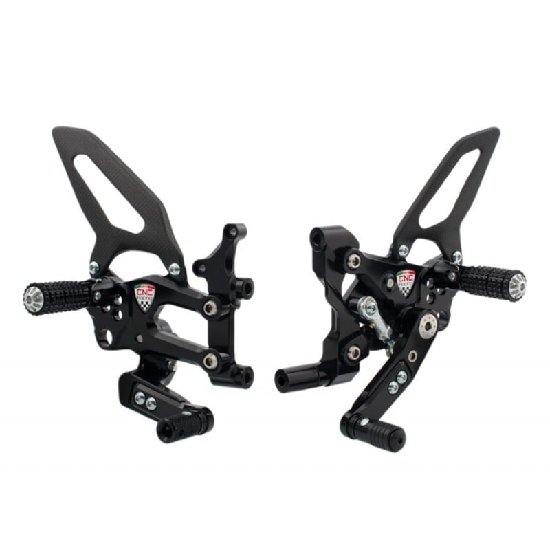 Pedane regolabili RPS SBK serie Ducati Superbike 1199 Panigale R 2013+ CNC Racing